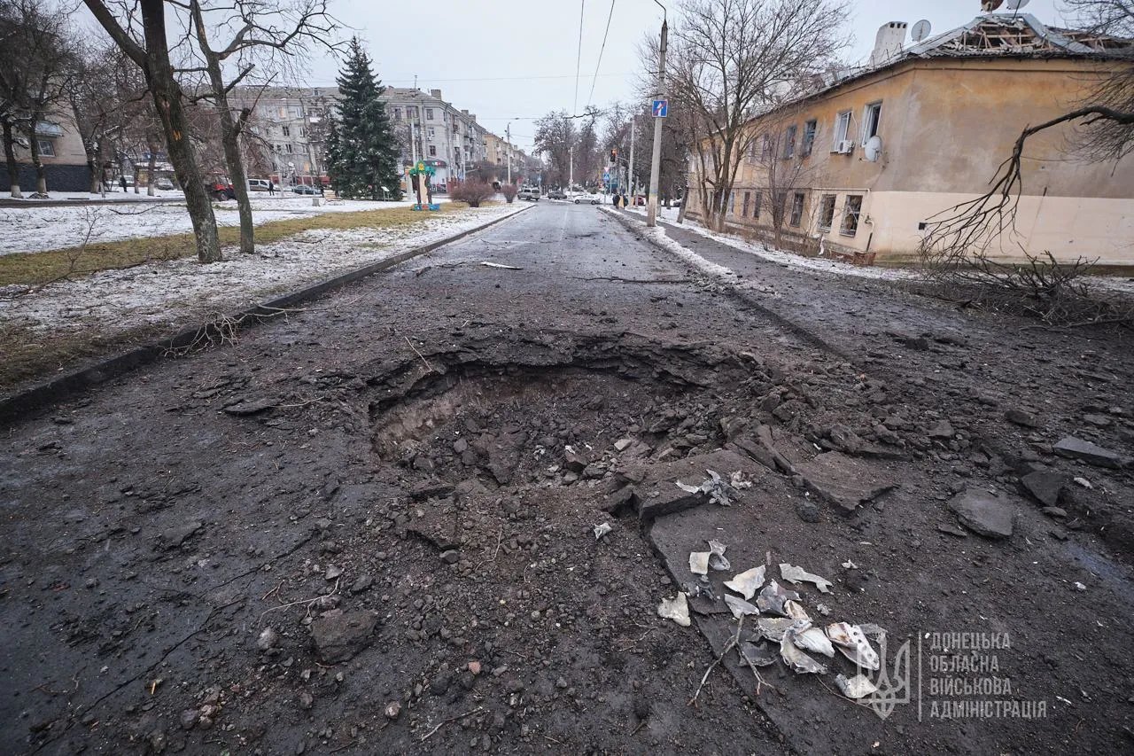 Вирва, яка утворилась від ворожого удару