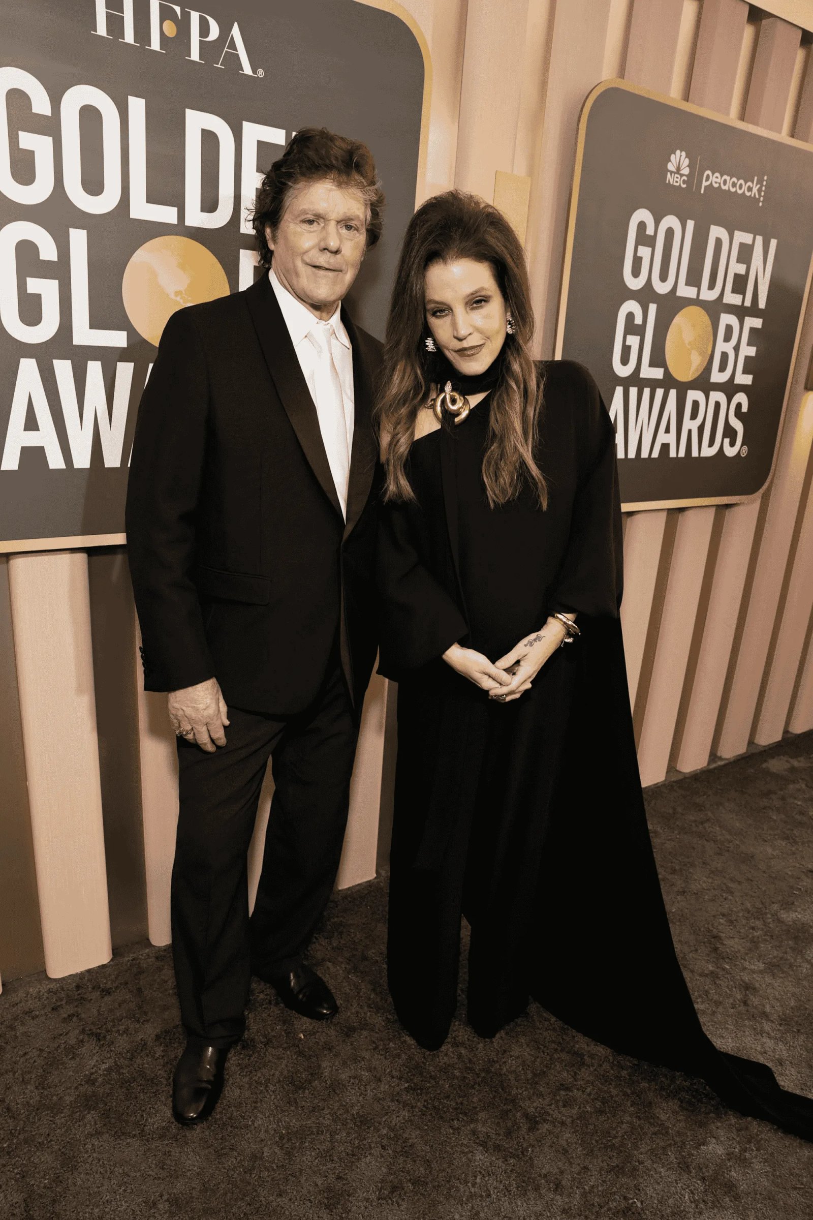 Із продюсером Джеррі Шиллінгом. За кілька днів до смерті