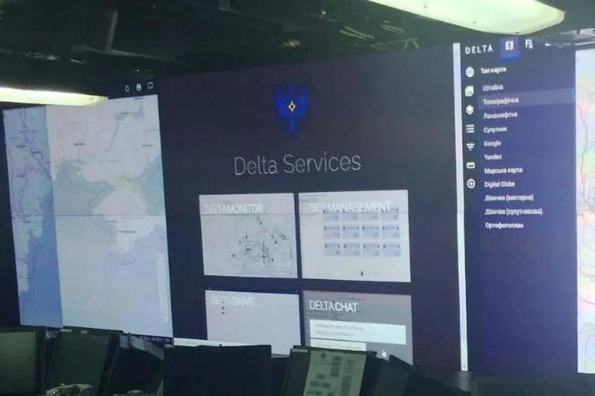 Delta отображает всю имеющуюся информацию о противнике на цифровой карте  Delta відображає всю наявну інформацію про супротивника на цифровій мапі