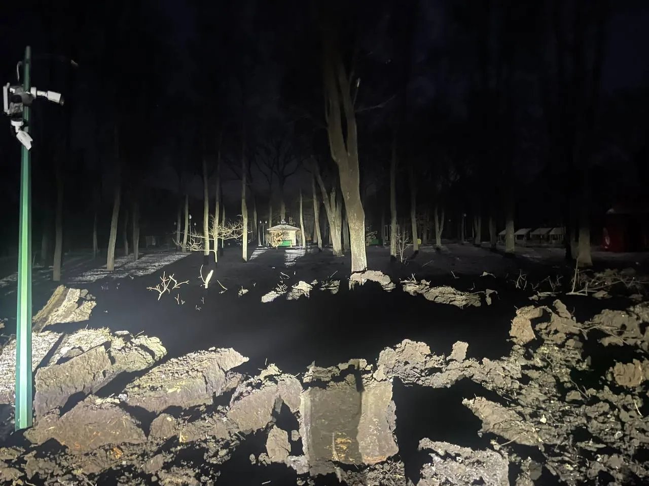 Последствия вражеской атаки