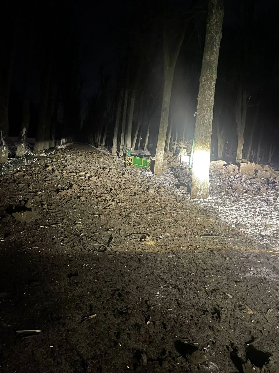 К счастью, пострадавших нет