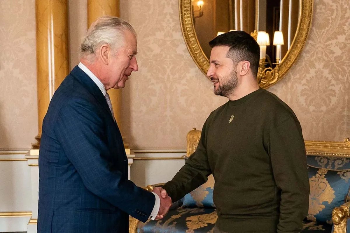 Зеленський зустрівся з королем Чарльзом