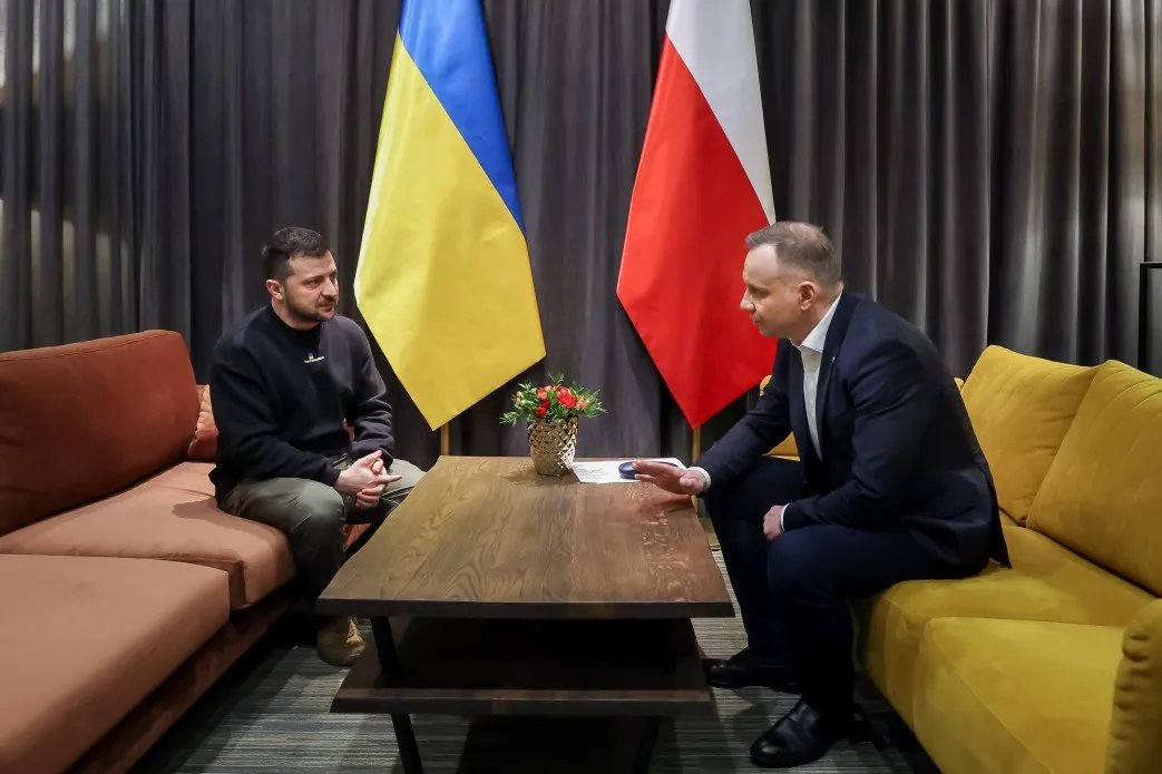 Зеленський і Дуда, фото: Офіс президента України