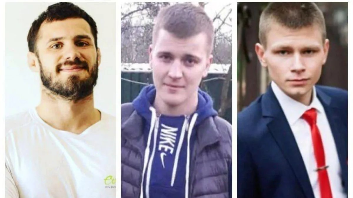 Фігуранти справи: Дмитро Клімов, Володимир Аврамцев та Євген Мінкевич. Фото правозахисного центру "Вясна"