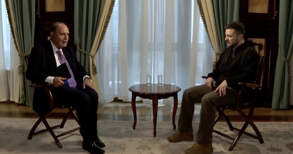 Бруно Веспа та Зеленський