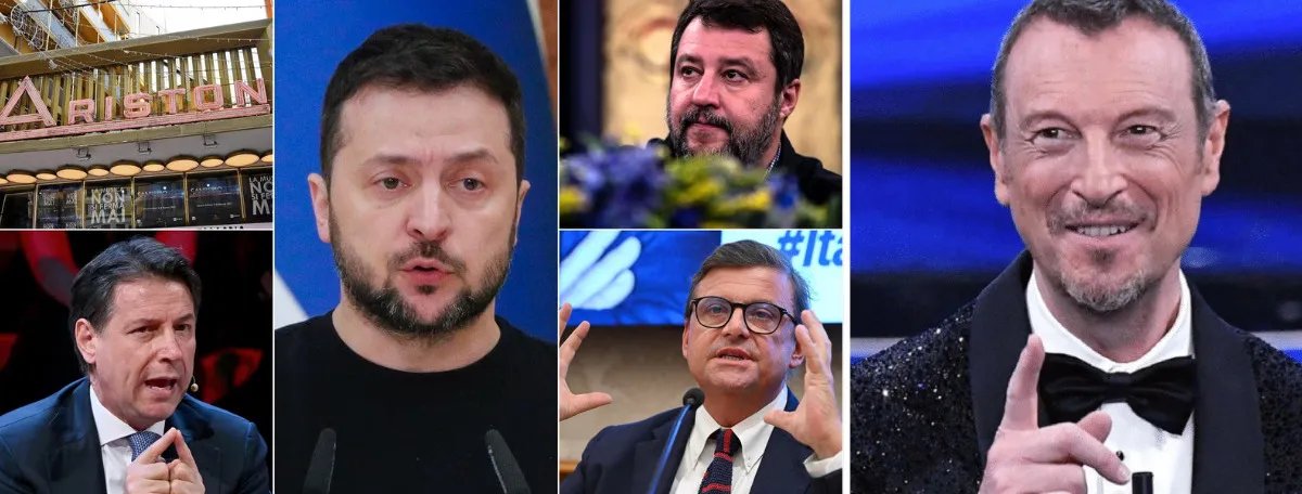 Конте, Сальвіні, Календа, Зеленський та Амадеус