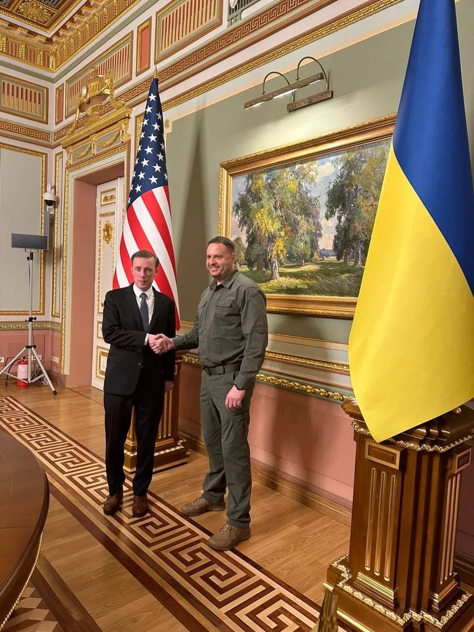 Єрмак і радник Байдена з нацбезпеки Джейк Салліван