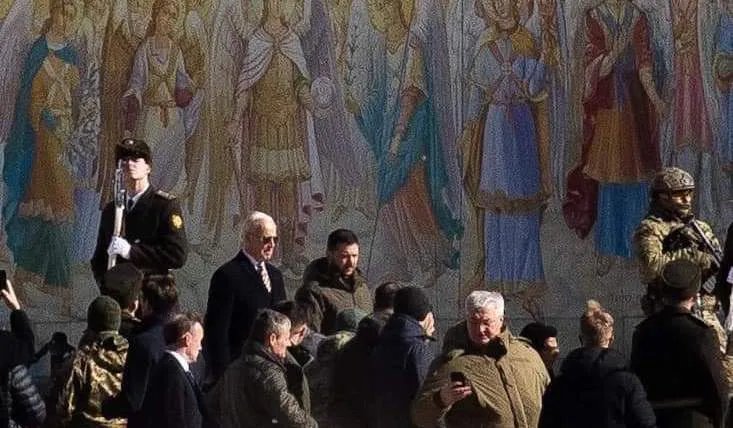 Байден і Зеленський у Києві 20 лютого