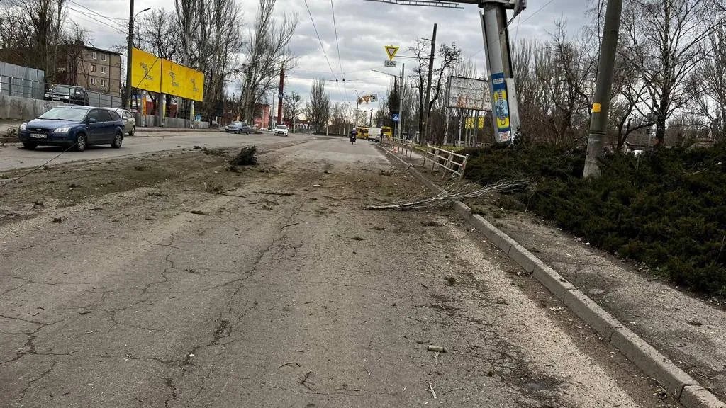 Херсон после атаки росиян