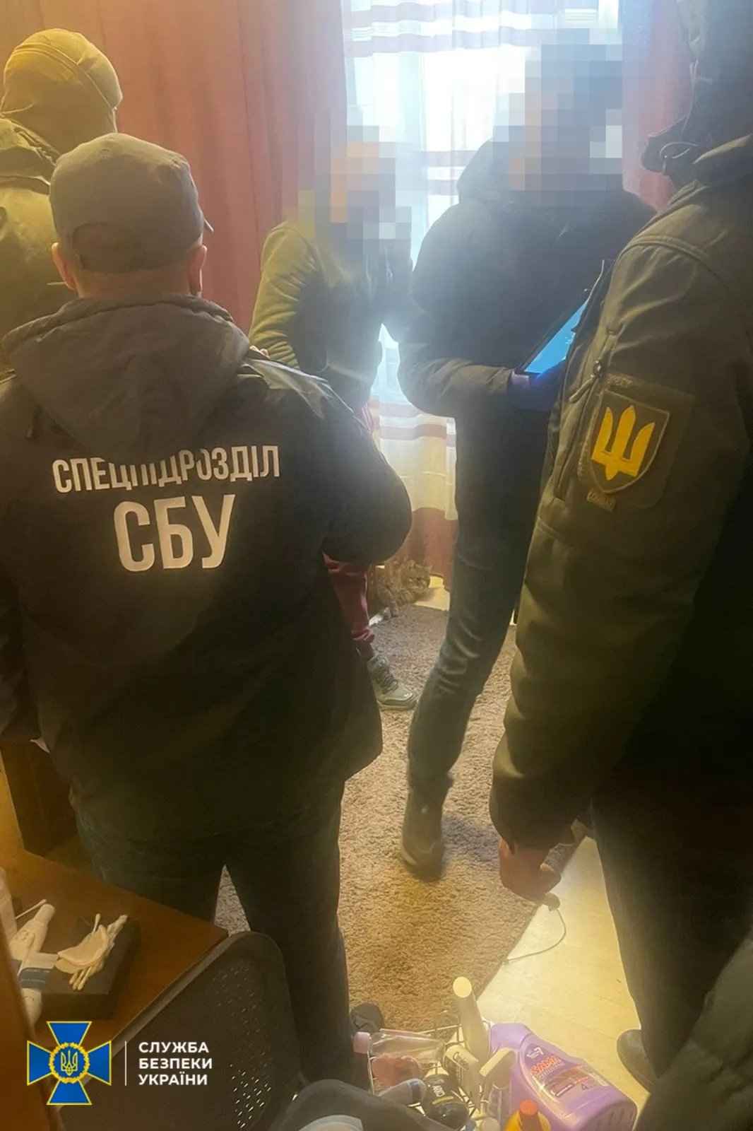 Обшуки в затриманого