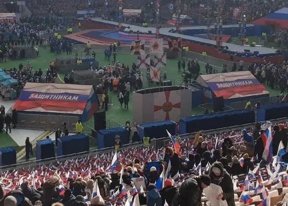 Очередная «Гойда!»: путин согнал 200 тысяч россиян на концерт в Лужниках 2