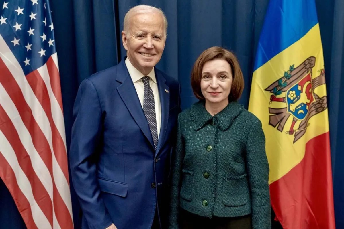 Санду і Байден Санду і Байден
