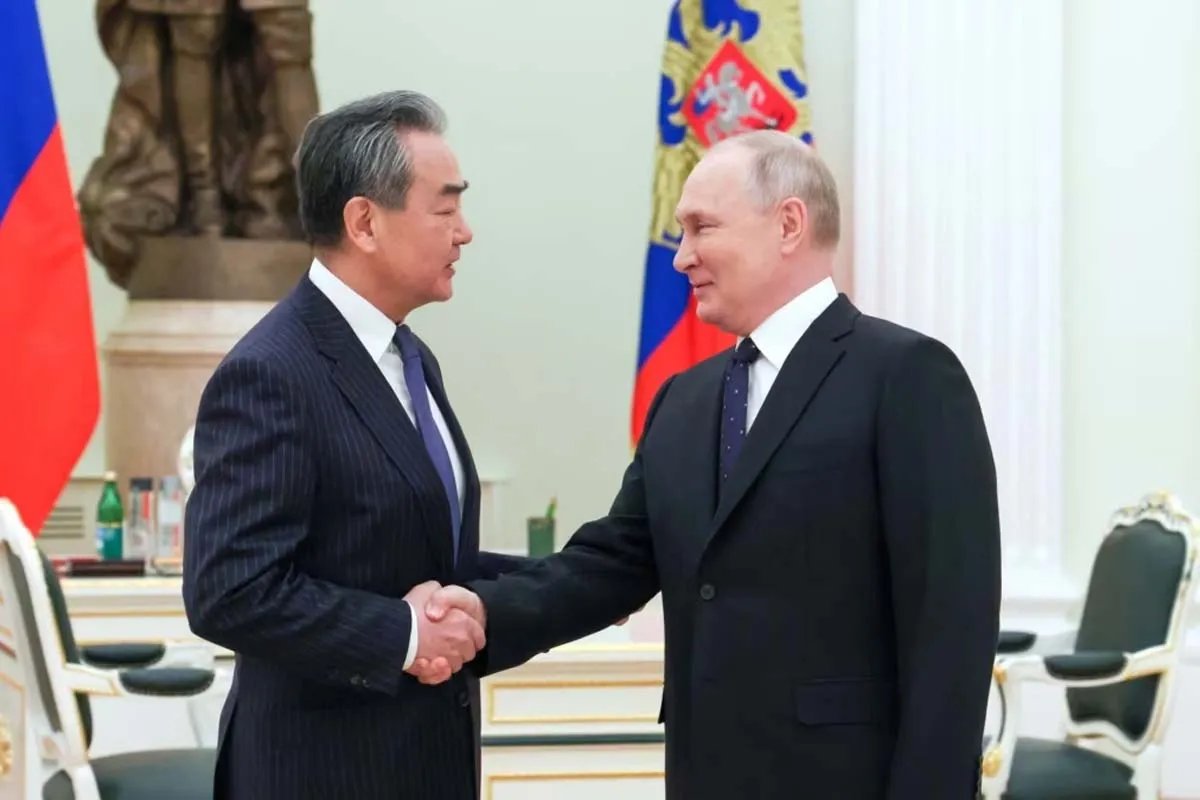 Ван Ї та путін Ван Ї та путін