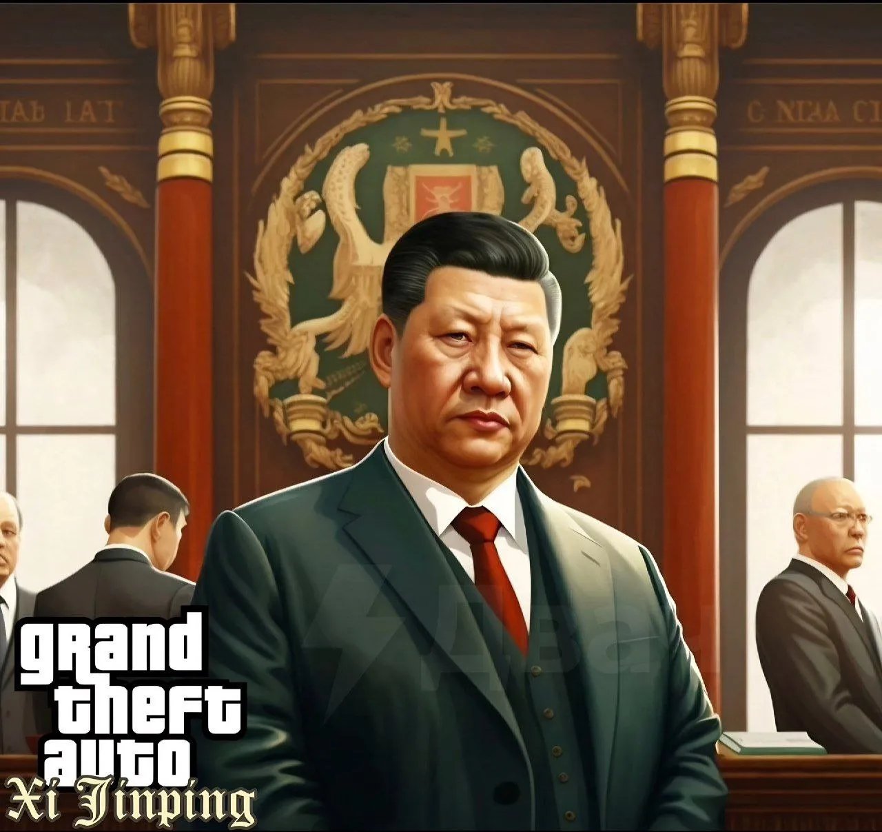 Нейромережа Midjourney показала, як би виглядали  світові лідери в GTA 3