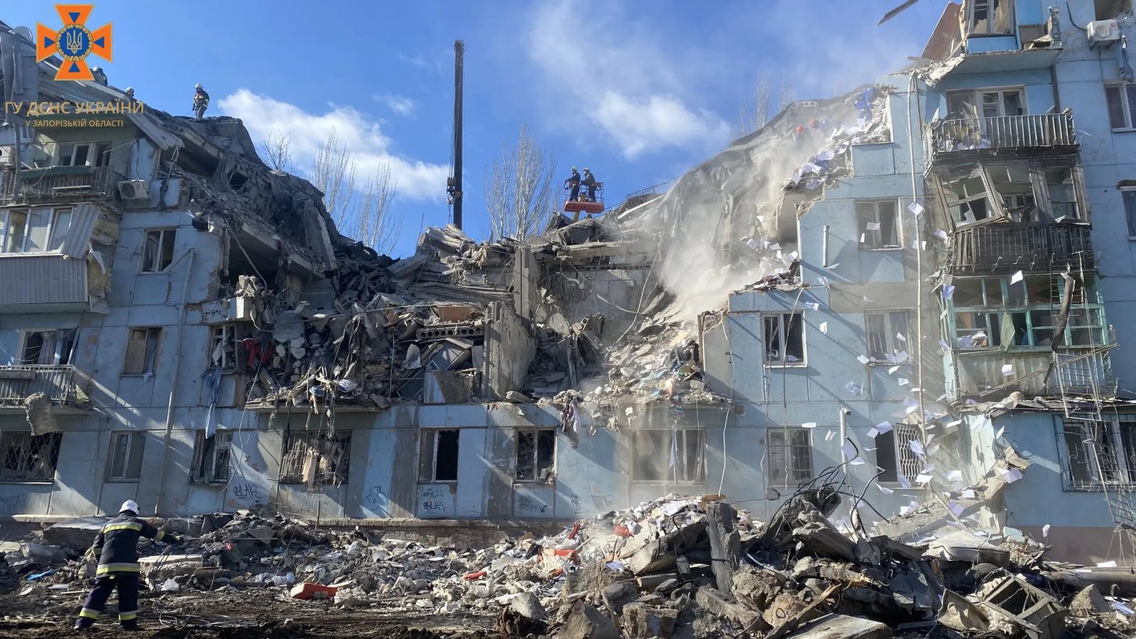 Як виглядає будинок, куди влучила ракета