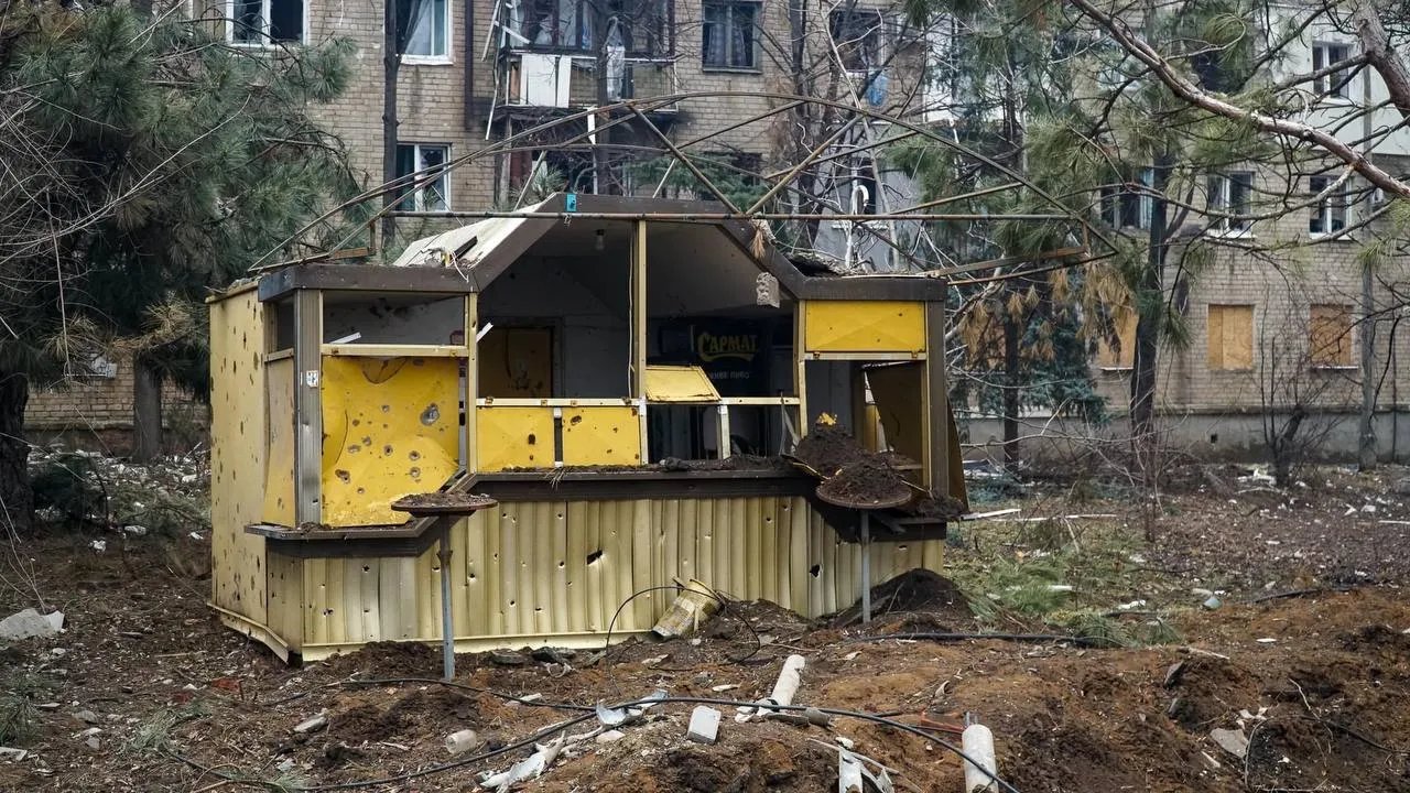 Обличчя «руського миру» без прикрас: фото Бахмуту від аеророзвідки “Фалькон” 1