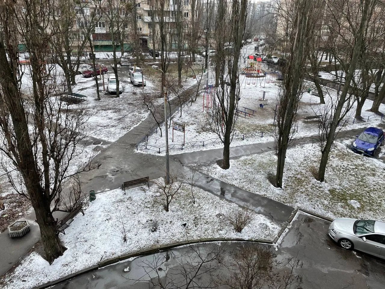 Сніг у Києві 7 березня Сніг у Києві 7 березня