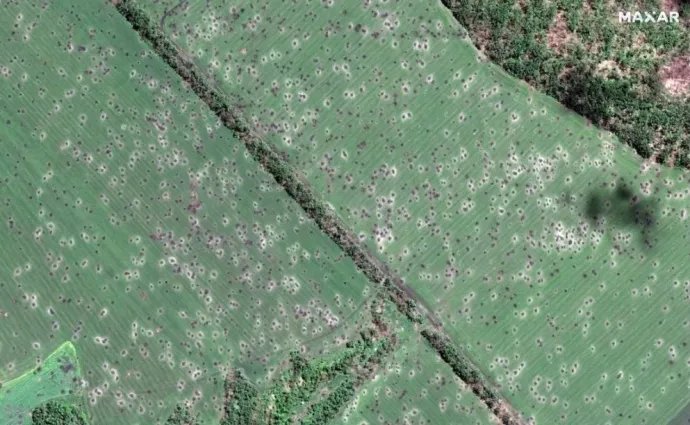 Поля поблизу села Довгеньке на Харківщині