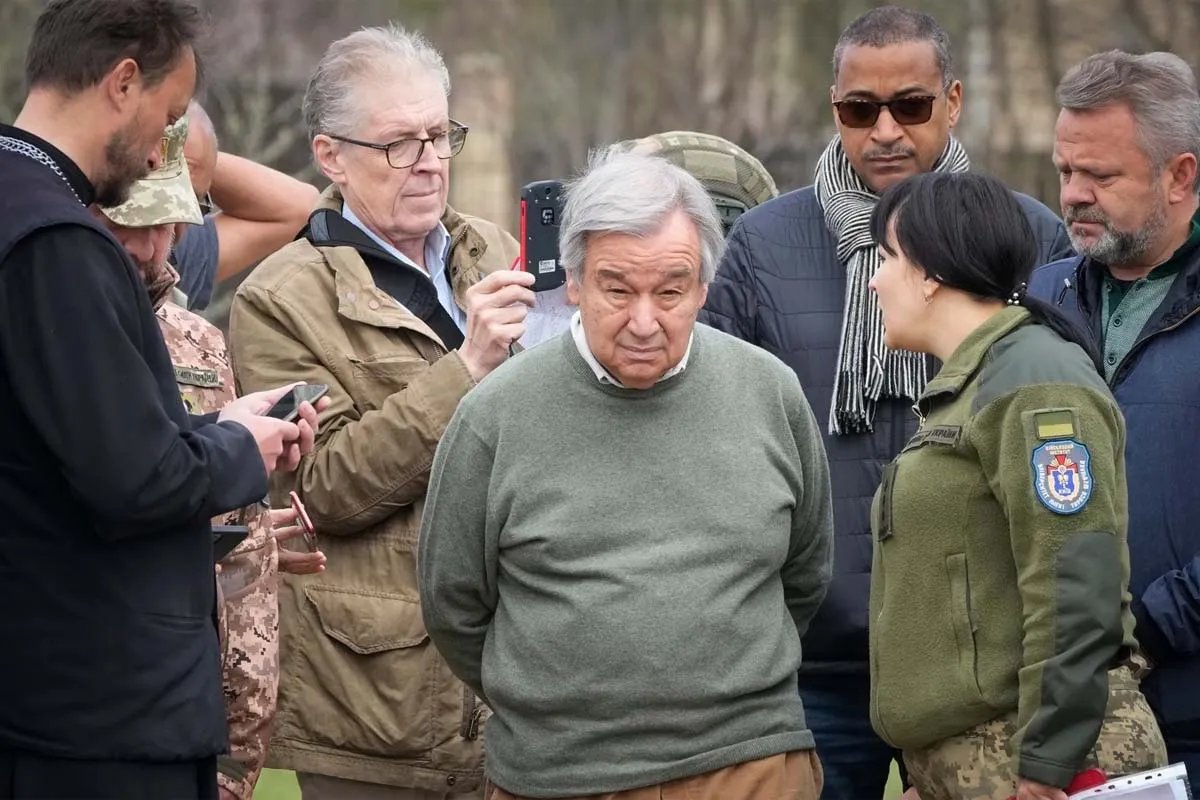 Гутерріш у Києві