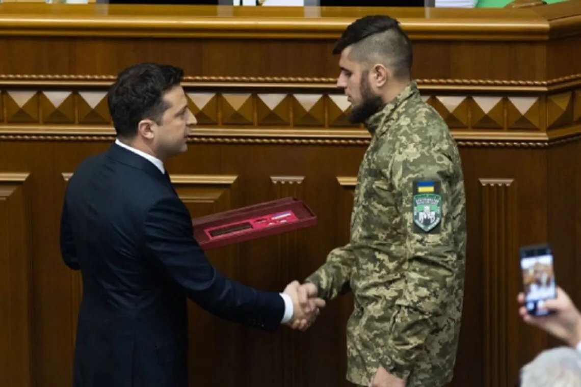 Зеленський та Коцюбайло у Раді. Фото: Офіс Президента