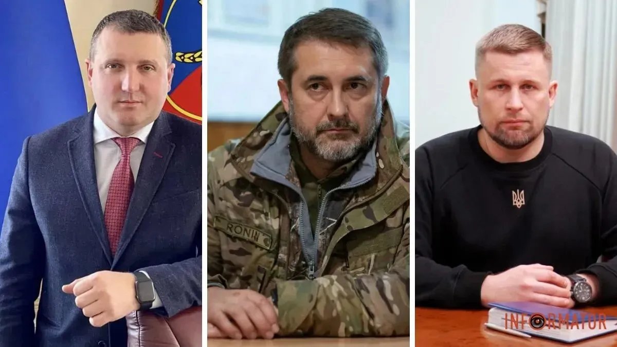 Сергій Гамалій, Сергій Гайдай та Максим Марченко відповідно