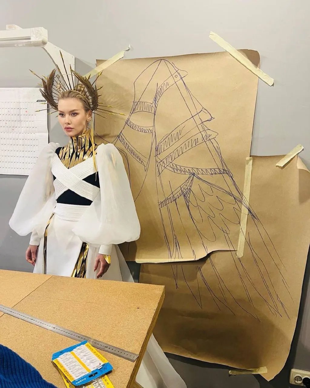 Створення костюму "Воїн світла" Створення костюму "Воїн світла"