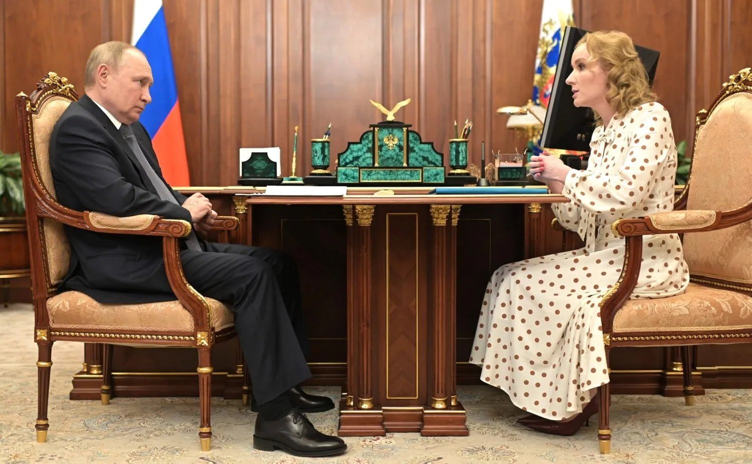 Ймовірно, Львова-Бєлова вже розуміє, що покарання за депортацію дітей не уникнути Ймовірно, Львова-Бєлова вже розуміє, що покарання за депортацію дітей не уникнути