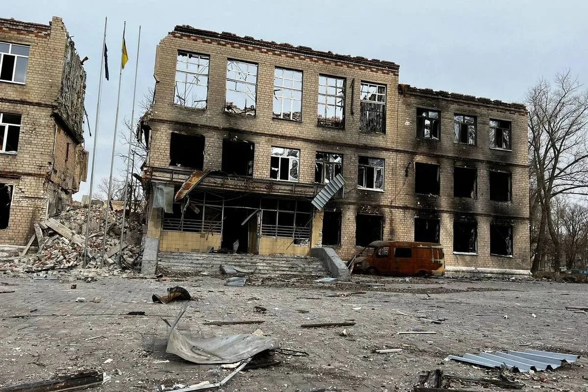 Місто зруйновано, в ньому з травня минулого року немає світла Місто зруйновано, в ньому з травня минулого року немає світла