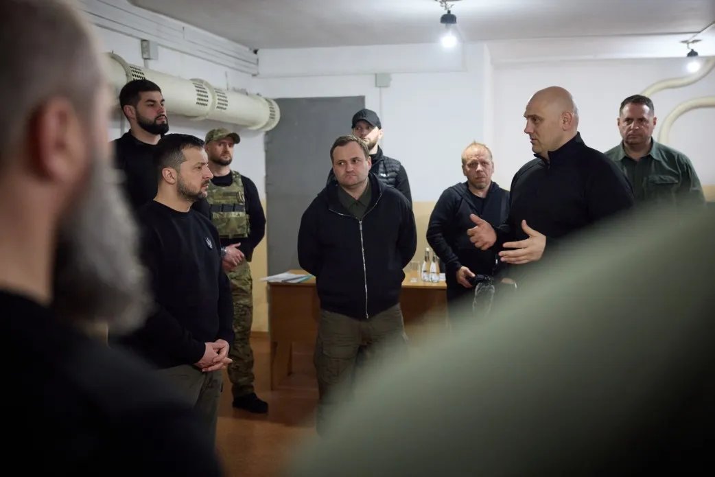 Зеленський, Лисак, керівник ОП Андрій Єрмак та його заступник Олексій Кулеба
