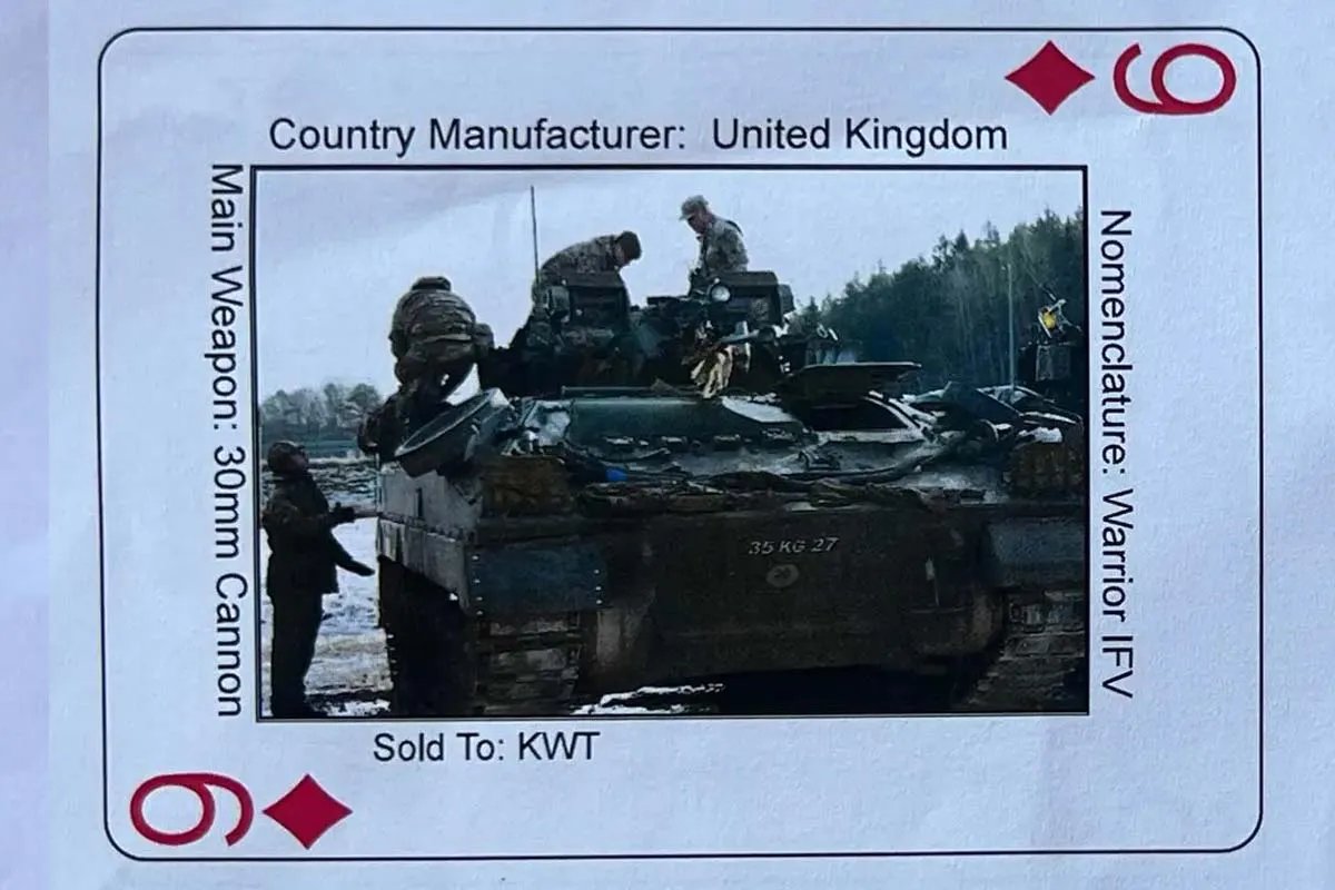 Для ЗСУ з любов’ю: Пентагон підготував гральні карти зі зброєю Альянсу 2