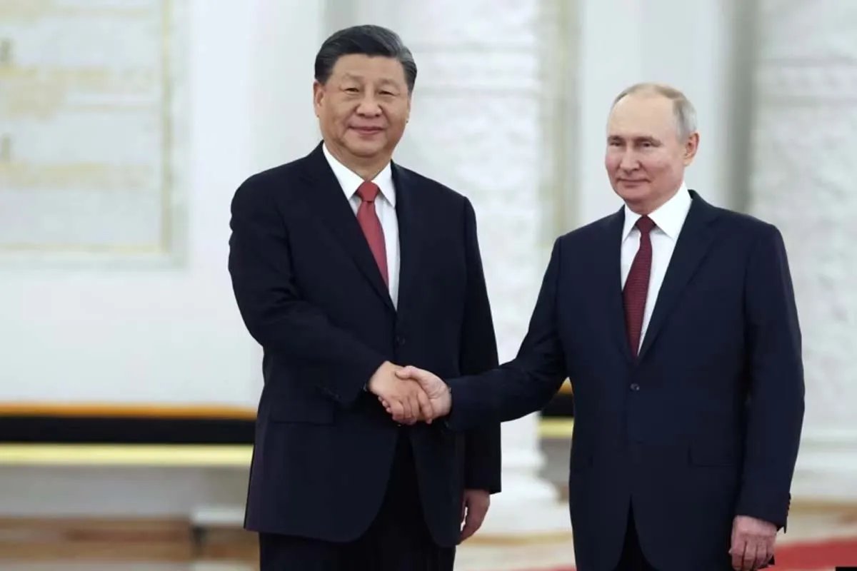 Путін та Сі Путін та Сі