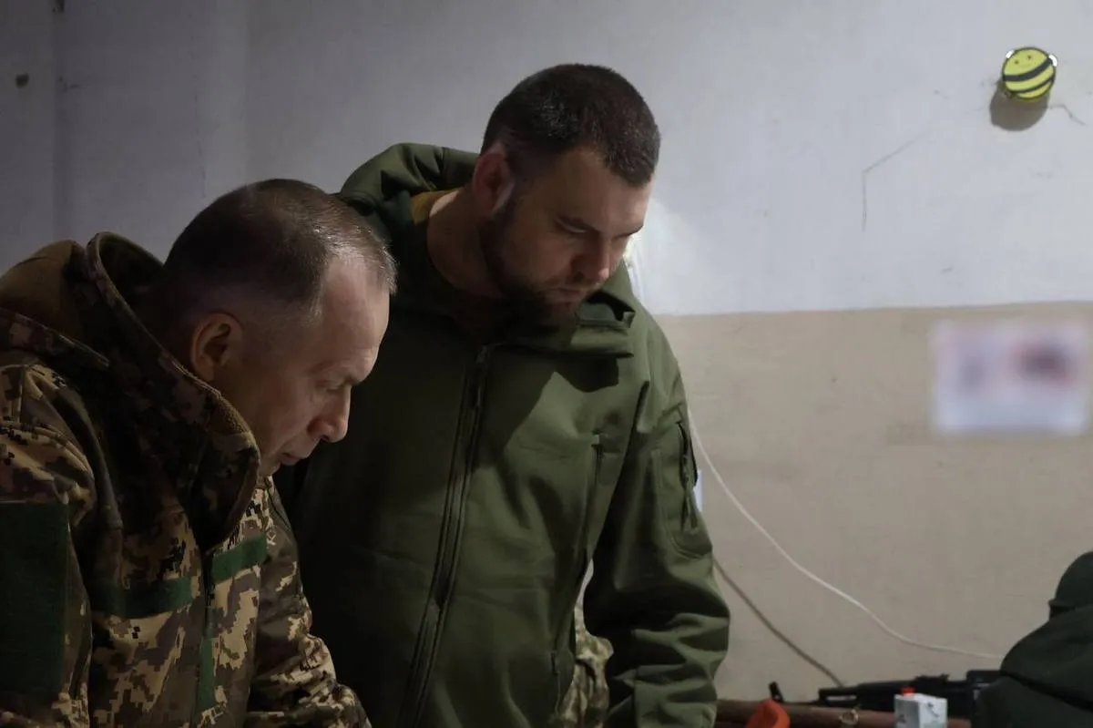 В етері національного телемарафону повідомили, що Сирський в Бахмуті В етері національного телемарафону повідомили, що Сирський в Бахмуті