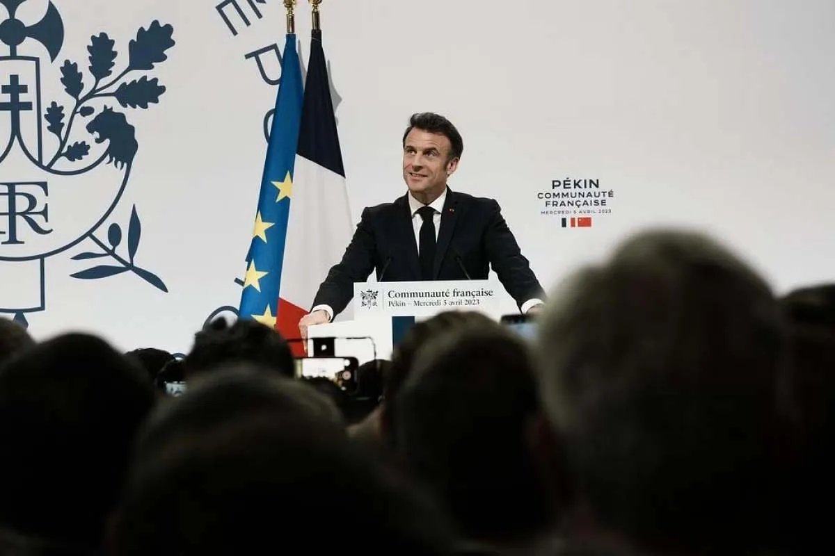 Макрон в Китаї Макрон в Китаї