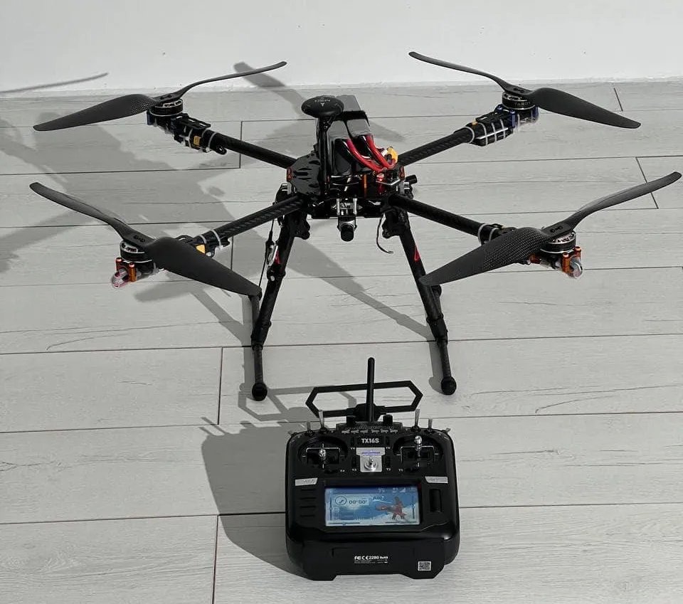 Новий ударний FPV-дрон, зібраний в Україні Новий ударний FPV-дрон, зібраний в Україні