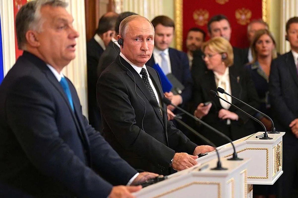 Орбан і путін Орбан і путін