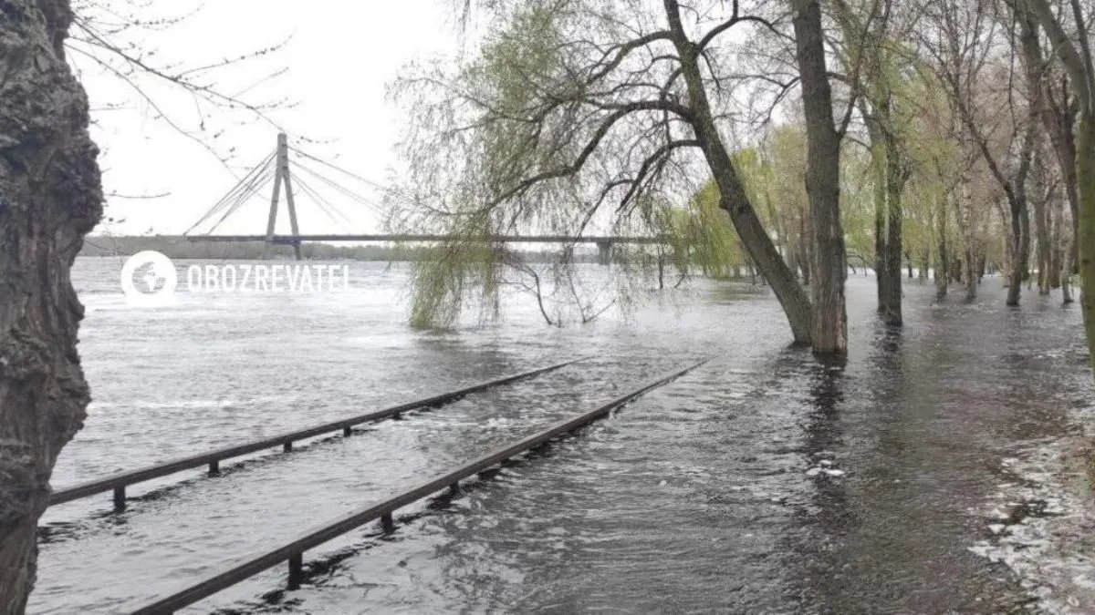 Киянам, що пересувалися прибережними районами, варто обрати інший шлях