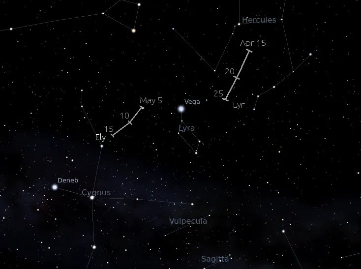 Він прилетів з Лірид. Космічне агенство озвучило свою версію спалаху над Києвом 1