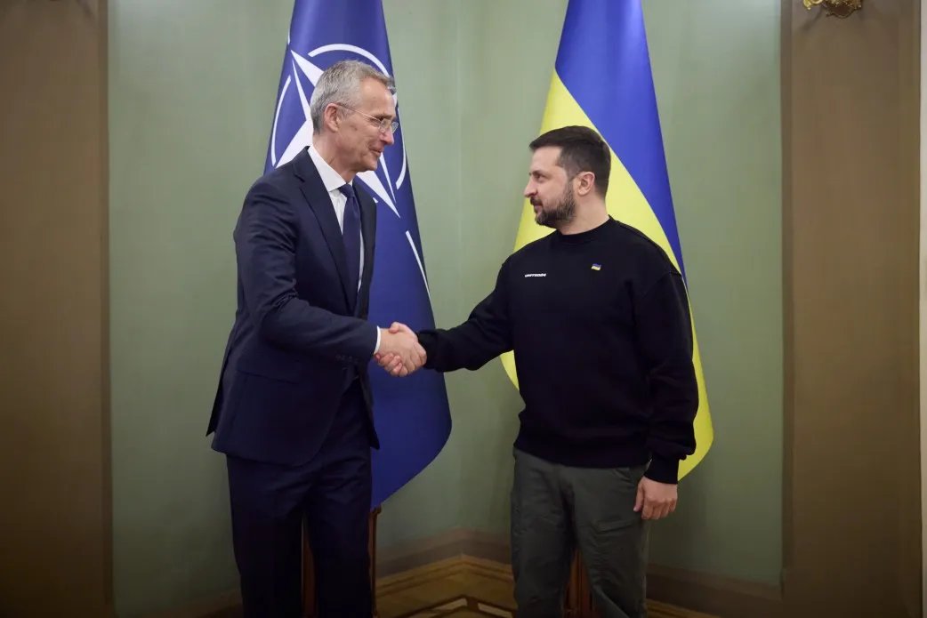 Столтенберг і Зеленський