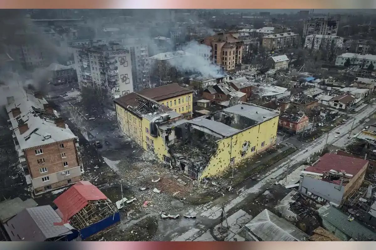 Зруйнований Бахмут Зруйнований Бахмут