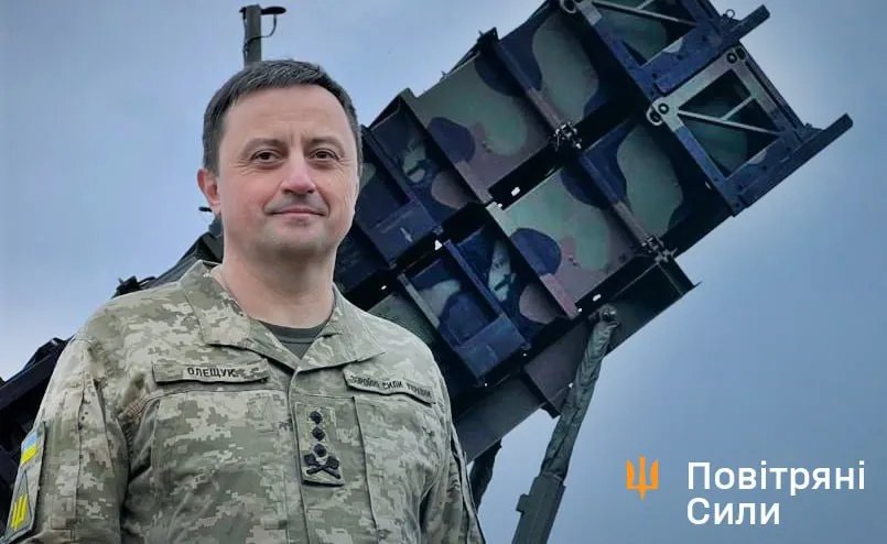 Микола Олещук перевірив бойові позиції ЗРК Patriot  Микола Олещук перевірив бойові позиції ЗРК Patriot
