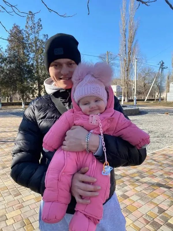 Володимир з донькою