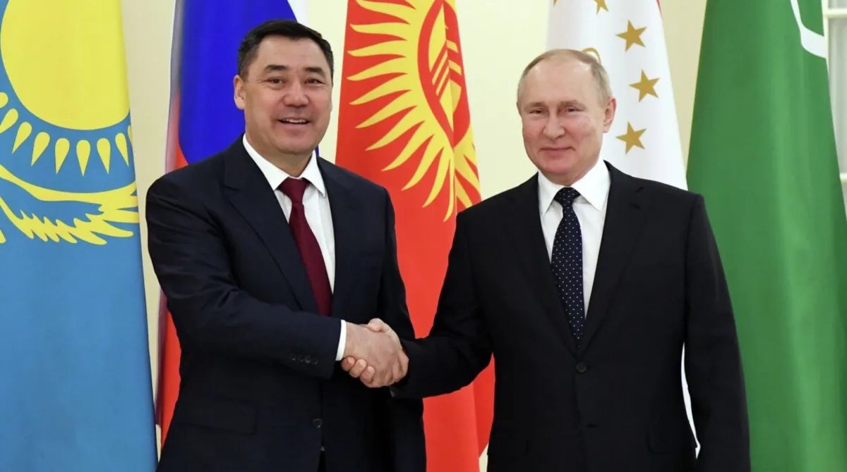 Жапаров і путін