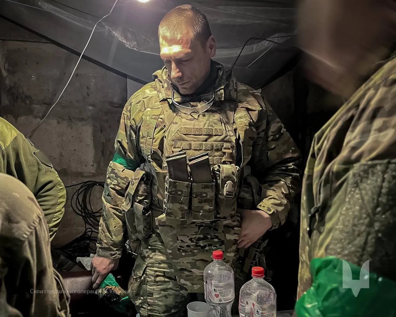 Командующий ССО Хоренко проверил позиции защитников в Бахмуте
