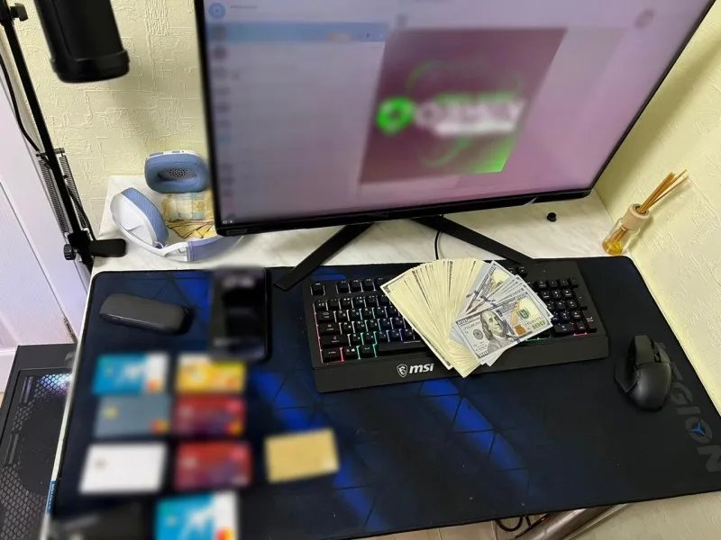 Результати обшуків у зловмисника