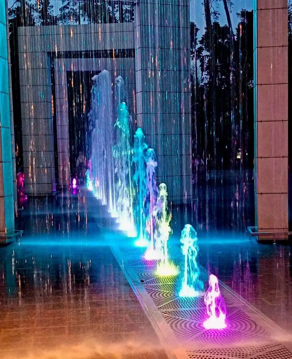 Фонтан у парку "Партизанської слави"