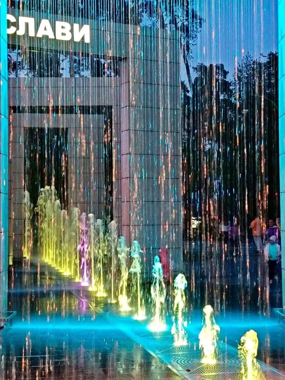 Фонтан у парку "Партизанської слави"