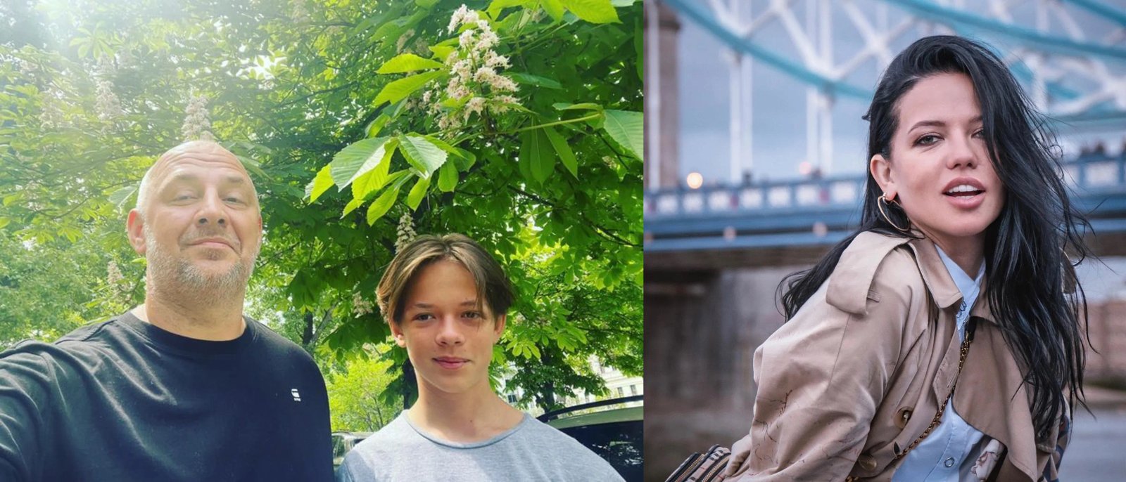 Потап с сыном и Ирина Горова