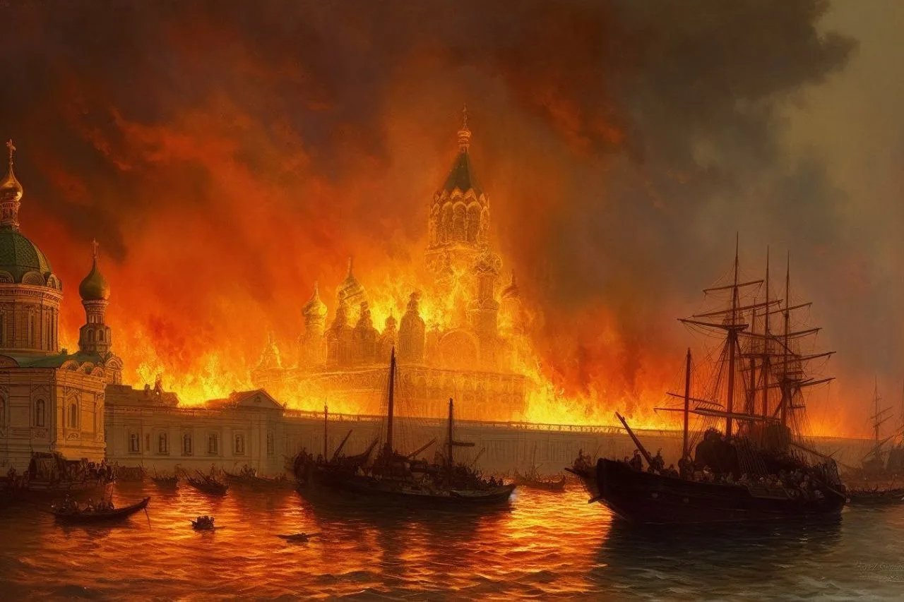 Таким було б творіння Івана Айвазовського