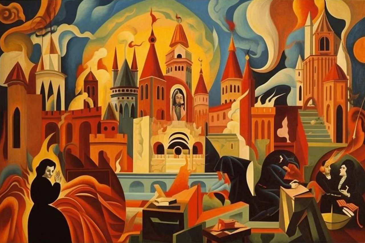 Пабло Пікассо намалював би палаючий Кремль так