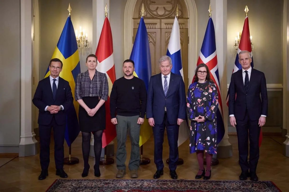 Зеленський у Гельсінкі Зеленський у Гельсінкі